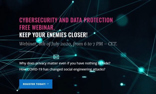 Tech Tag: Cyber Security & Data Protection Webinar – 8 July 2020 at 6:00pm CET